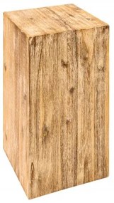 Drevený odkladací stolík Columna - 50 cm