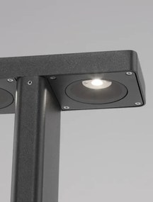 Vonkajšie LED lampa Poet 235 tmavo sivé