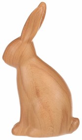 Polyresinová dekorácia Zajac, stredná figúrka, 8 x 5 x 16 cm