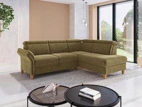 XXXLutz ROHOVÁ SEDAČKA, textil, olivovozelená Sit & More - Sedačky - 00014402575J
