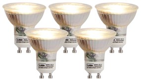 Sada 5 LED žiaroviek GU10 3W 230lm 2700K