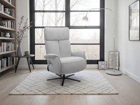 XXXLutz RELAXAČNÉ KRESLO, textil, sivá Sit & More - Online Only obývacie izby - 000144028647