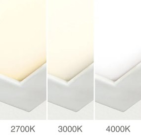 Orion - LED stmievateľný prisadený panel DISC LED/40W/230V 2700/3000/4000K 115x30 cm biely