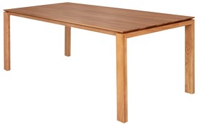 Obdĺžnikový dubový stôl 90x200 cm Boston matný dub