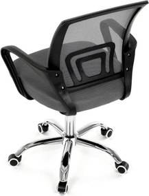 Detská otočná stolička sivá KA-L103 GREY