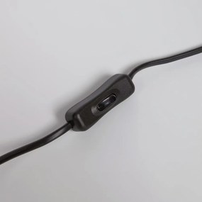 Stolová lampa so skleneným tienidlom v bielo-zlatej farbe (výška 22 cm) Seina - Kave Home