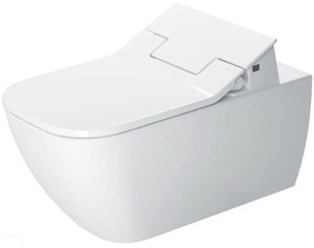 DURAVIT Happy D.2 závesné WC Rimless pre SensoWash, s hlbokým splachovaním 365 x 620 mm, biela, s povrchom WonderGliss, 25505900001