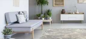 Berfin Dywany, Kusový koberec Vals 8125 Grey, 80x150, šedá, kancelária