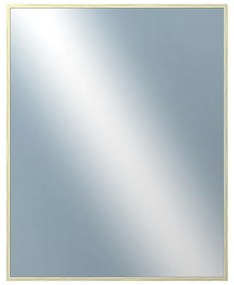 DANTIK - Zrkadlo v rámu, rozmer s rámom 40x50 cm z lišty Hliník zlatá lesklá (7001001)
