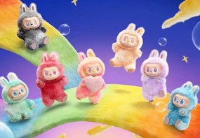 Plyšová figúrka v štýle LABUBU monster - Rainbowpuff