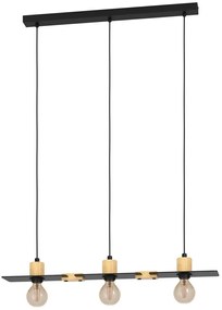 Eglo 43752 - Luster na lanku BRAMERTON 3xE27/40W/230V