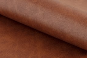 ADELE ekokoža Retro Brandy 691B/ rám Dub prírodný - DREVENÁ STOLIČKA DO OBÝVAČKY JEDÁLNE KUCHYNE RETRO