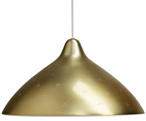 Závesná lampa Lisa 450, mosadzná