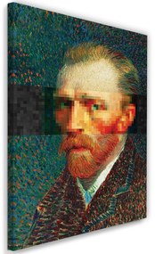 Gario Obraz na plátne Portrét muža abstraktný - Jose Luis Guerrero Rozmery: 40 x 60 cm