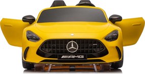 LEAN CARS Autobatéria Mercedes GT63 AMG DK-GT63 24V LCD Yellow