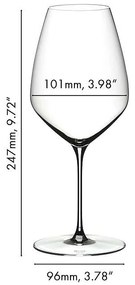 Riedel Veloce Syrah poháre na víno 720 ml 2 ks