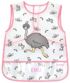 BABY ONO Umývateľný podbradník - zástera 33x40 cm Baby Ono emu
