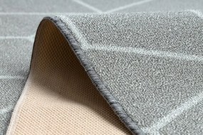 Protišmykový behúň CUBE kocka sivý - výpredaj