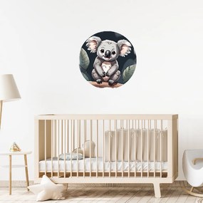PIPPER. Koala - textilná nálepka na stenu Veľkosť: 60 cm