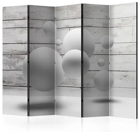 Paraván - Balls II [Room Dividers] Veľkosť: 225x172, Verzia: Akustický