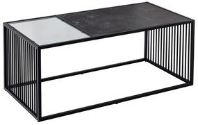 Dizajnový konferenčný stolík Haines 100 cm vzor mramor