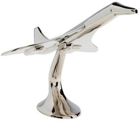 Concorde dekorácia strieborná 28 cm
