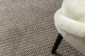 Metrážny koberec CASABLANCA LOOP hnedý