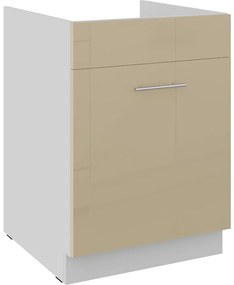 Kuchynská skrinka Lara cappuccino 60ZL 1S BB