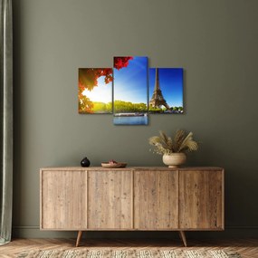 Obraz - jeseň v Paríži (90x60 cm)