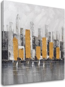 Obraz na plátne MESTO 70x70 cm