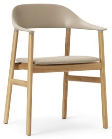 Stolička Herit Armchair Synergy – piesková/dub