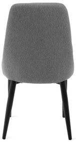 Jedálenská stolička LOUIS QUILTER sivá 848945