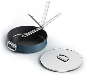 Panvica s pokrievkou/s keramickým povrchom ø 28 cm Space – Joseph Joseph