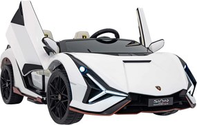 Ramiz Lamborghini SIAN Biele vozidlo