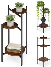 ModernHome Stojan na kvety - 3 úrovne ModernHome