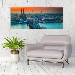 Obraz - Kolín nad Rýnom (120x50 cm)
