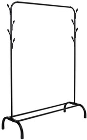 Vešiakový stojan FELIKS Loft čierny