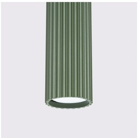 Zelené závesné svietidlo Gleam – Sollux