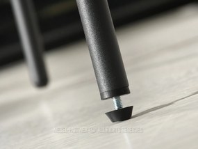 Barová stolička Ninasus (čierna). Akcia -16%. Vlastná spoľahlivá doprava až k Vám domov. 1136408