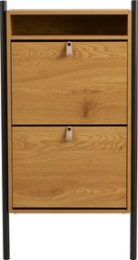 Skrinka na topánky Basilina 3 (prírodná). Akcia -9%. Vlastná spoľahlivá doprava až k Vám domov. 1147509