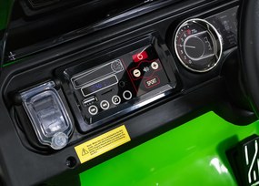 Ramiz Jeep Wrangler Rubicon LIFT elektrické autíčko pre deti zelené