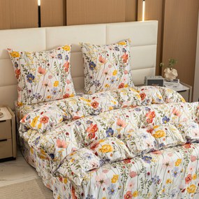 Obliečky z mikrovlákna WILDFLOWERS farebné Rozmer obliečky: 70 x 90 cm | 140 x 220 cm