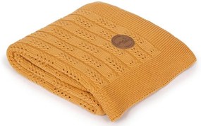 Deka pletená v darčekovom balení 90x90 Rybia kosť Peru