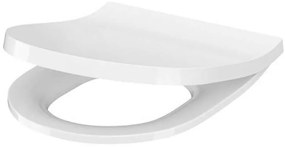 Cersanit Inverto voľne-padajúce sedátko duroplastové 44,8 x 35,5 cm, biela, K98-0187