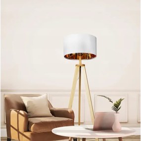 Stojacia lampa 1xE27/40W/230V biela