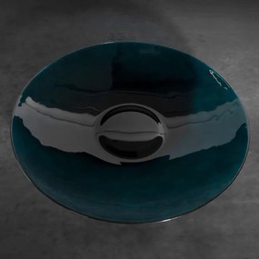 Dekoračný tanier LILI 6 1 tyrkysový