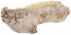 Kvetináč vykotlaný koreň, 35 x 16 x 11 cm, betón