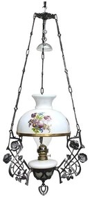 Floriánova huť Závesná petrolejová lampa 85 cm FL0030