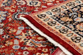 Koberec KESHAN Fredzle, Ornament, ramka orientálny 7573/53577 bordo / granát
