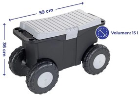 Záhradný box na kolieskach - Maximex